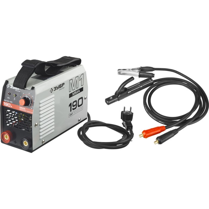 Инвертор сварочный ЗУБР ЗАС-М1-190, 190А, MMA, IGBT, горячий старт, 220В