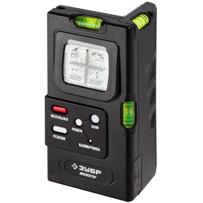 Уровень-угломер ЗУБР "ЭКСПЕРТ" ИНСПЕКТОР 34747, электронный, точн. 0.05 град.