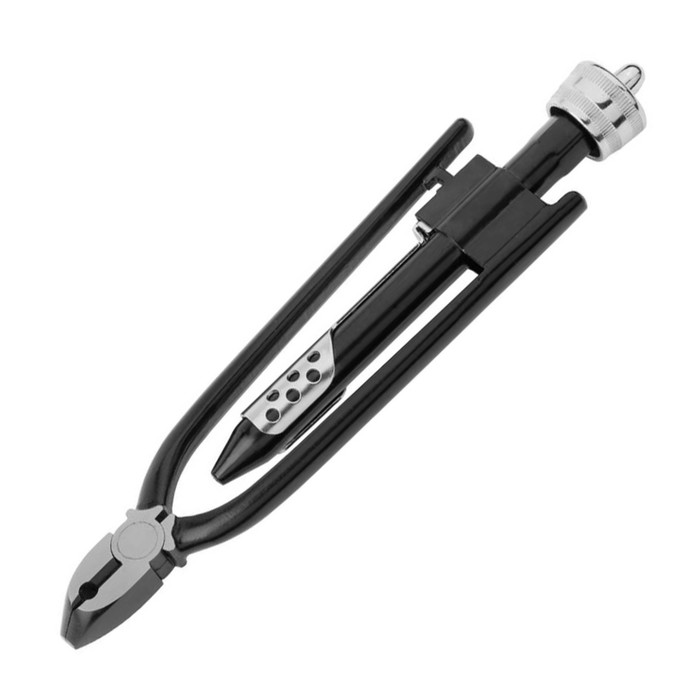 Плоскогубцы ЗУБР "ЭКСПЕРТ", с кусачками, для скручивания проволоки, автоматические, 250мм