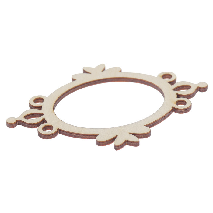 Декоративный элемент для творчества "Рамочка" 8,5х12 см (ДЕК-616)