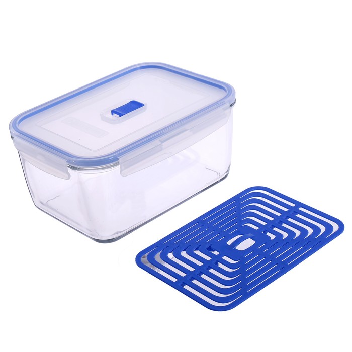 Контейнер квадратный с решеткой 2,9 л Pure Box Active