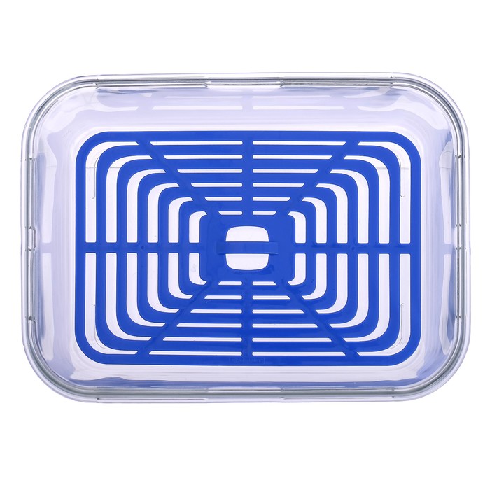 Контейнер квадратный с решеткой 2,9 л Pure Box Active