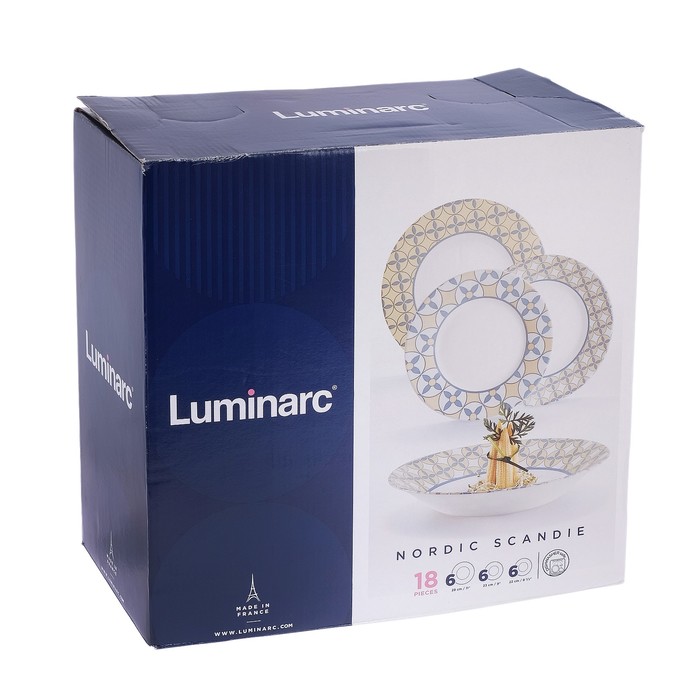 Сервиз столовый Nordic Scandie, 18 предметов
