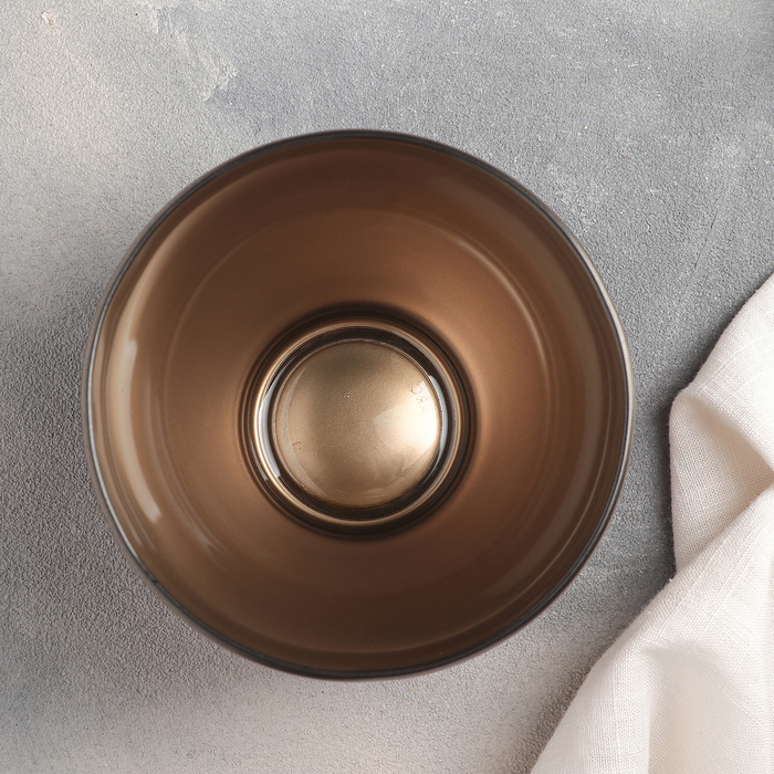 Салатник 500 мл Abacco, цвет золотистый