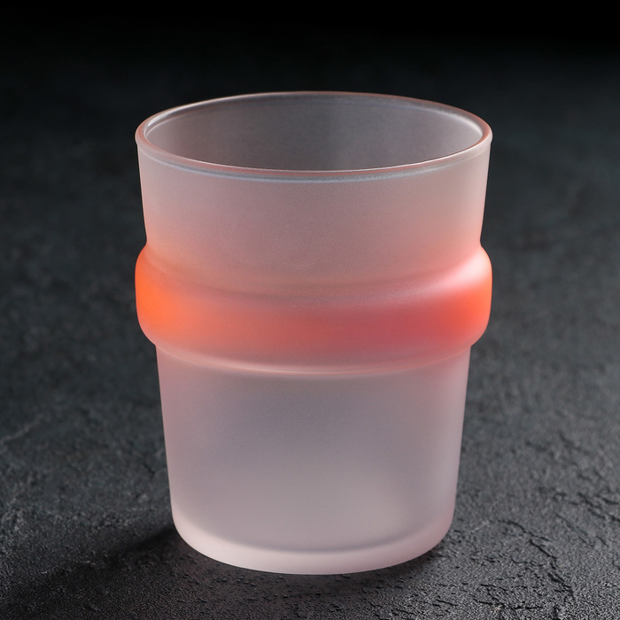 Стакан 270 мл Fluomania, штабелируемый, цвет оранжевый