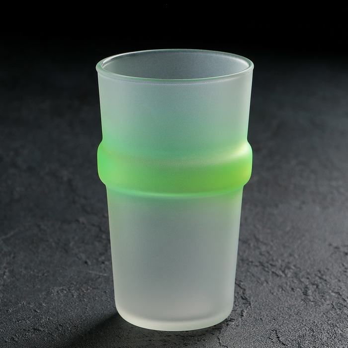 Стакан высокий 320 мл Fluomania, штабелируемый, цвет желтый