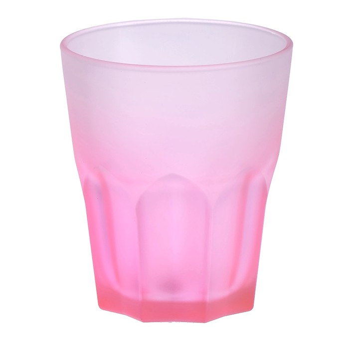 Стакан низкий 300 мл Techno Colors, цвет розовый