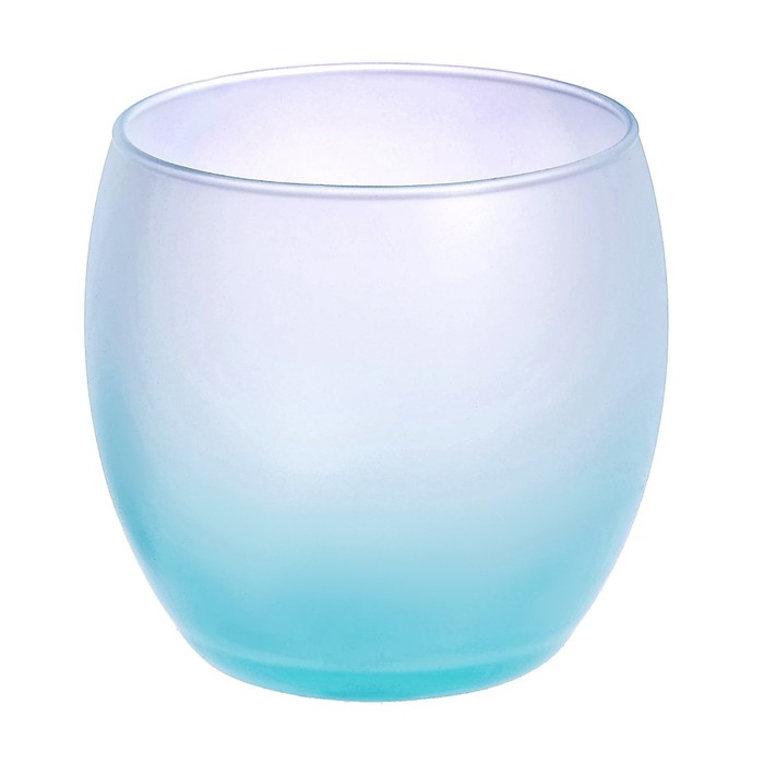Стакан низкий 340 мл Frost, цвет голубой