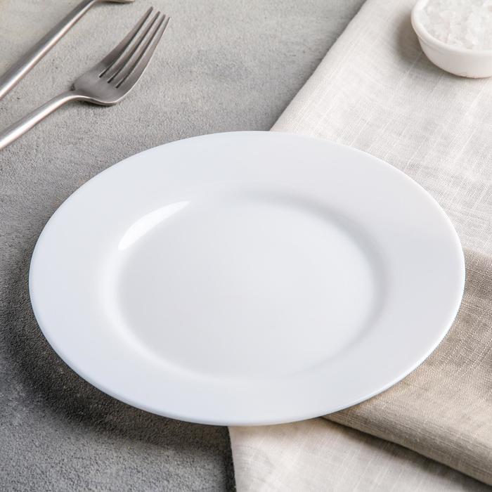 

Тарелка десертная Luminarc Everyday, d=19 см, стеклокерамика, цвет белый