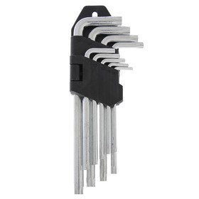 Набор ключей LOM, TORX Tamper, удлиненных, TT10 - TT50, 9 шт.