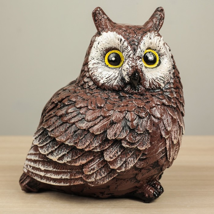 Копилка "Сова Люся" рисованная