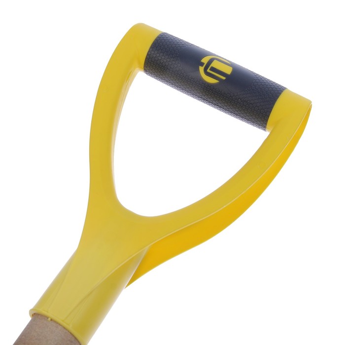 Лопата пластиковая EXPERT Nord, ковш 330 × 450 мм, с оцинкованной планкой, деревянный черенок