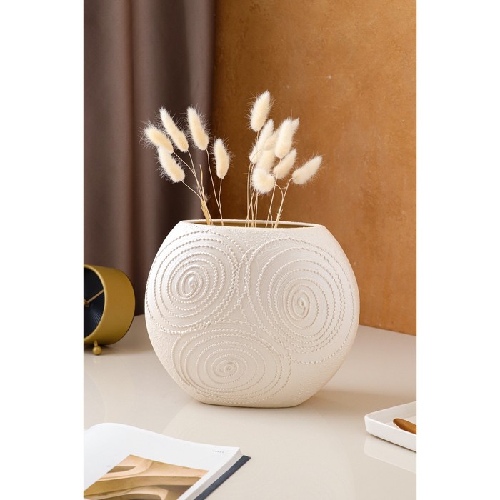 Ваза "Лотос" перламутр