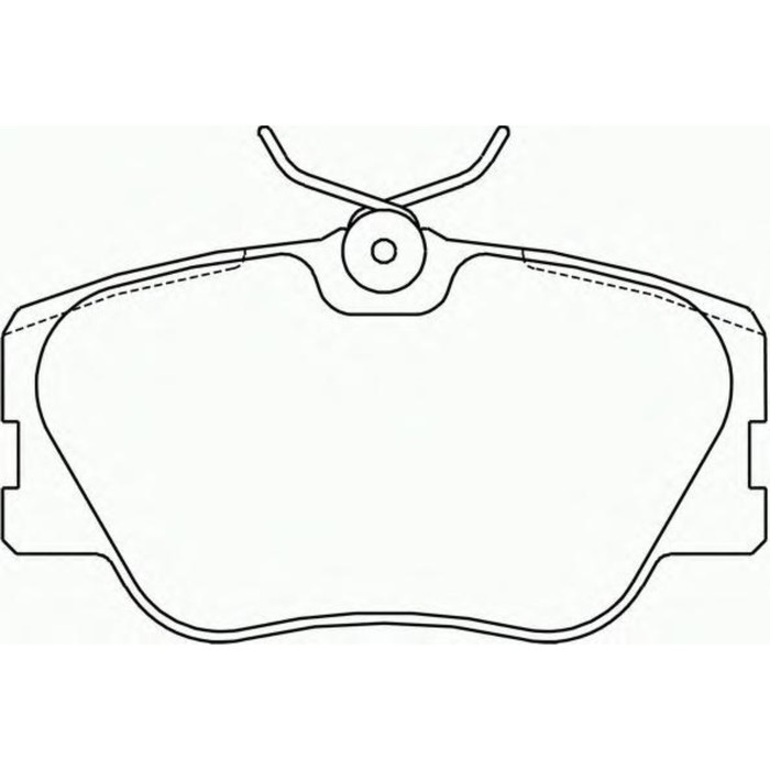 Колодки тормозные дисковые BREMBO P50008