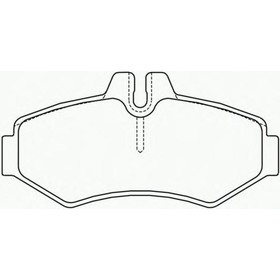 

Колодки тормозные дисковые BREMBO P50020