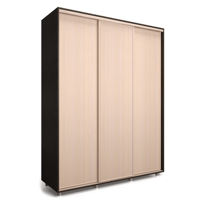 Шкаф-купе Удачный 1800х600х2300 Венге Темный/Венге Светлый