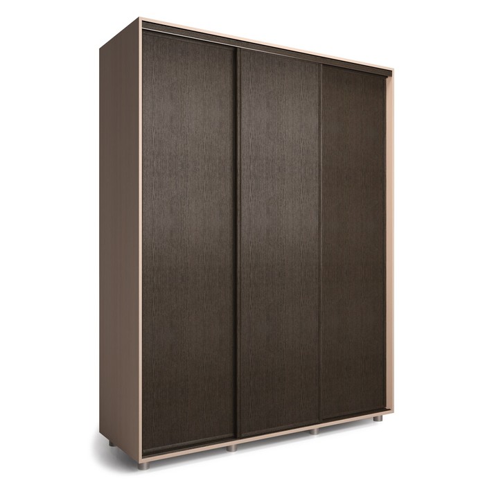 Шкаф-купе Удачный 1800х600х2300 Венге Светлый/Венге Темный