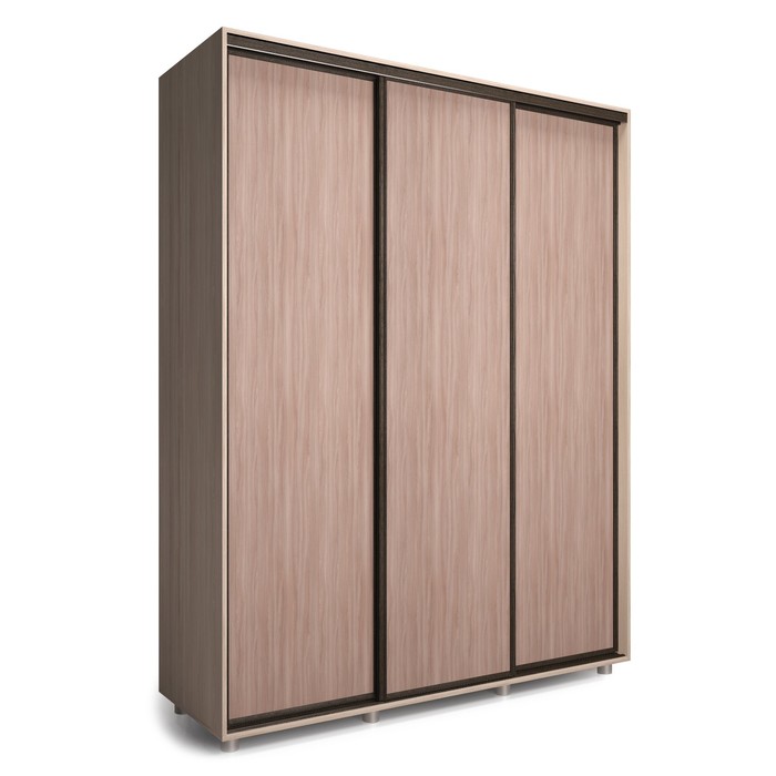 Шкаф-купе Удачный 1800х600х2300 Ясень Шимо Светлый/Ясень Шимо Темный