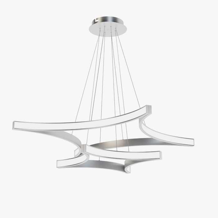 Подвес TLRO2-40/70-01 "Аюми" 80W LED 3000К белый 70x70x80см