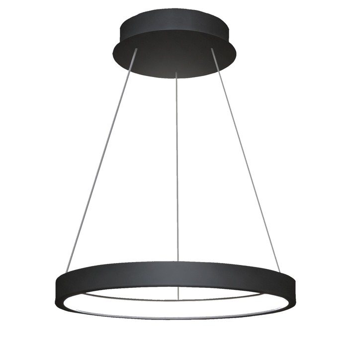 Подвес TLRU1-30-01 "Каори" 15W LED 3000К черный 30x30x80см