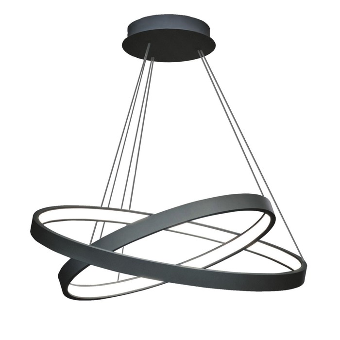 Подвес "Мадока" 50W LED 3000К черный 50x50x80см