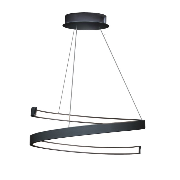 Подвес "Макото" 30W LED 3000К черный 40x40x80см