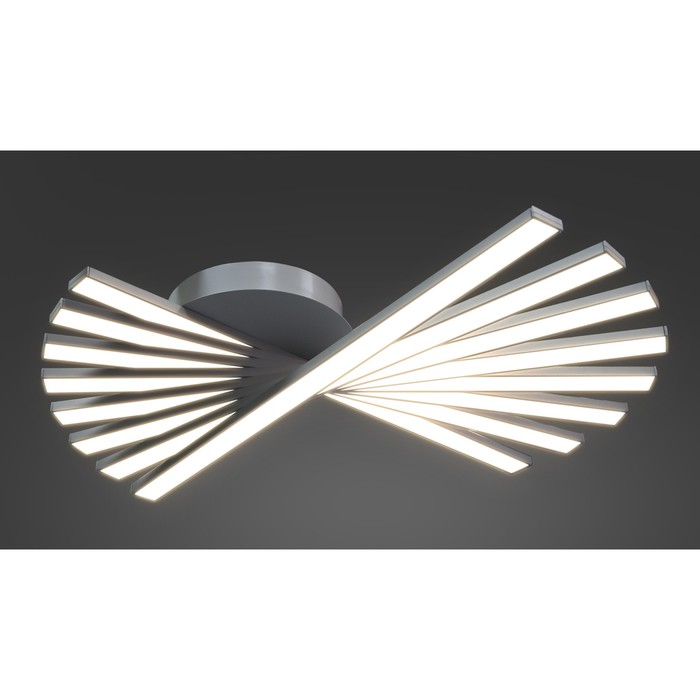 Люстра "Мидори" 60W LED 3000К белый 51x51x13см