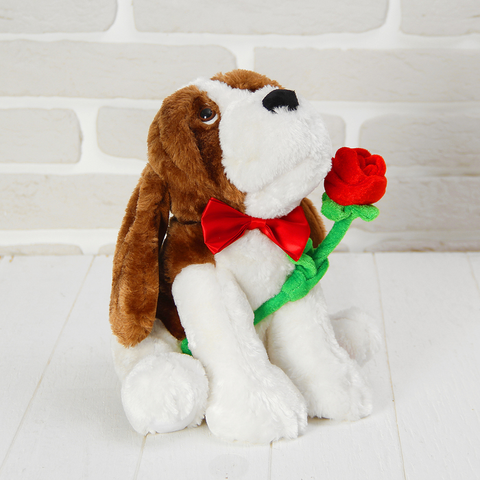 Мягкая музыкальная игрушка "Красавец трезор"