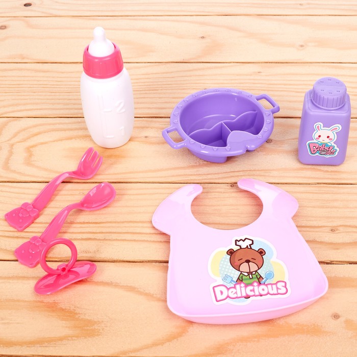 Пупс "Андрюша" с двухъярусной кроваткой и аксессуарами, звуковые функции