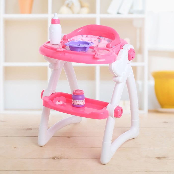 Стульчик для кормления с аксессуарами