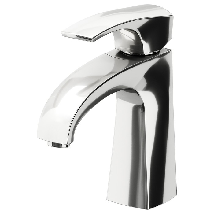 Смеситель для раковины АСПШЭР с выпуском, хромированный