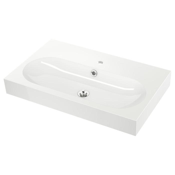 Одинарная раковина БРОВИКЕН, белый