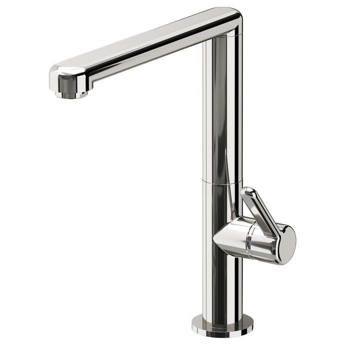 Смеситель для раковины ЛЁВШЕР с выпуском, хромированный