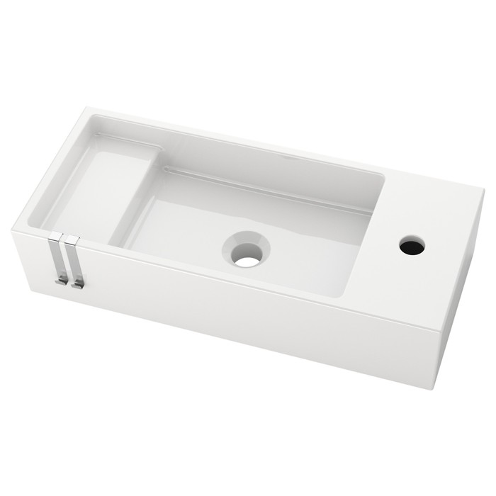 Одинарная раковина ЛИЛЛОНГЕН, белый