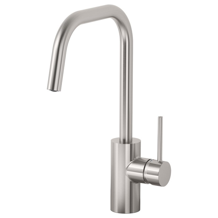 Смеситель кухонный ЭЛМАРЕН, цвет нержавеющей стали