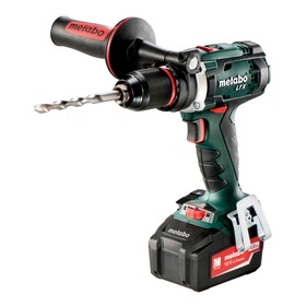 

Шуруповерт акк. Metabo BS 18 LTX Impuls, 18В, 2х4Ач, 0-500/1700 об/мин, патрон 13мм, кейс