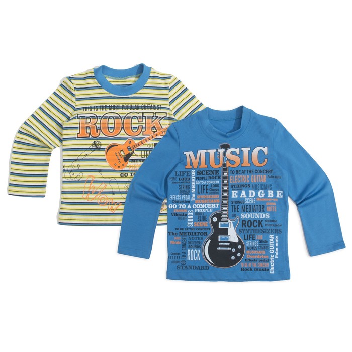 Комплект (2 джемпера) для мальчика, рост 116 см, цвет синий Н731