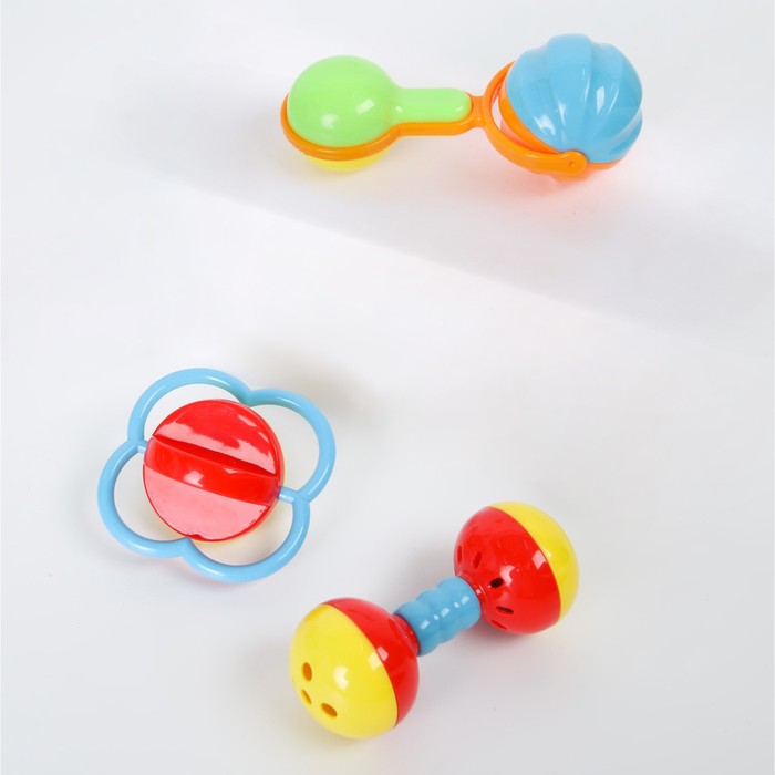 Набор погремушек, 3 шт.