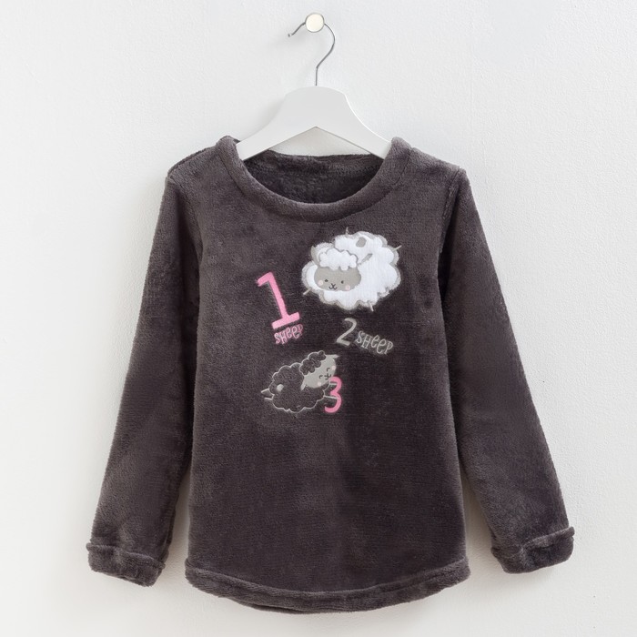 Джемпер детский KAFTAN "Friends" серый, р-р 32, 100% п/э, велсофт