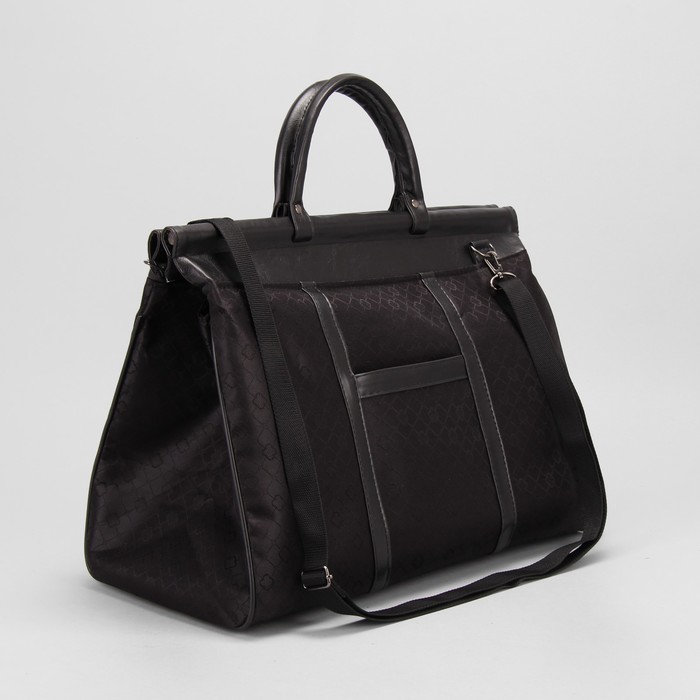 Сумка дорожная «Сетка», 1 отдел на молнии, наружный карман, цвет чёрный