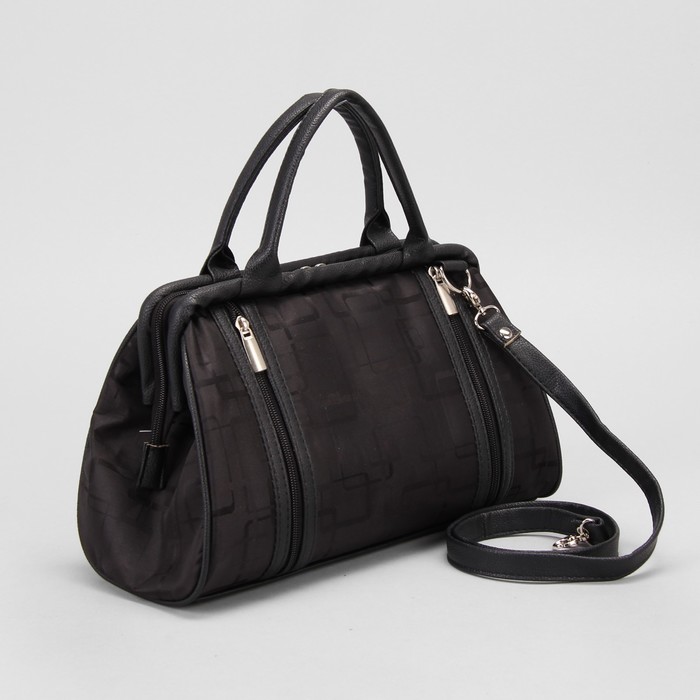 Сумка дорожная, 1 отдел на молнии, наружный карман, цвет серый