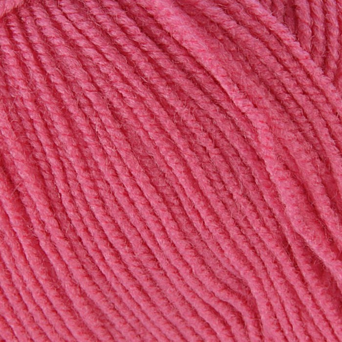 Пряжа "Бисерная" 100% акрил 450м/100гр (11-Яр. Розовый)