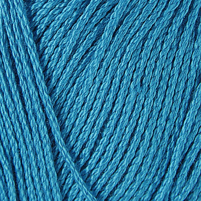 Пряжа "Виртуозная" 100% мерсеризованный хлопок 330м/100гр (45-Т.бирюза)