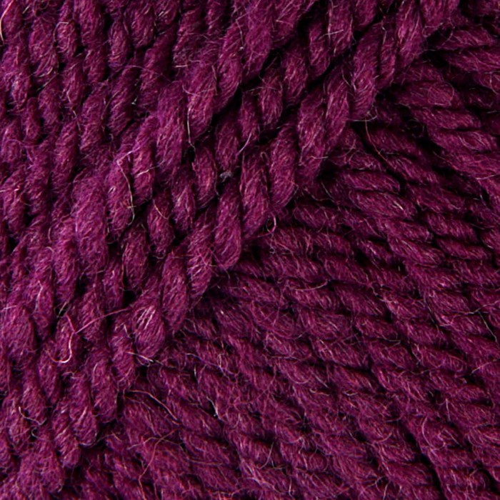 Пряжа "Зимний вариант" 95% имп.шерсть, 5% акрил объёмный 100м/100гр (87-Т.лиловый)