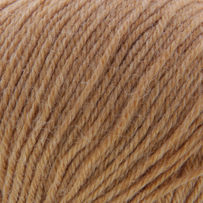 Пряжа "Перуанская альпака" 50% альпака, 50% меринос.шерсть 150м/50гр (884-Золот.мел.)