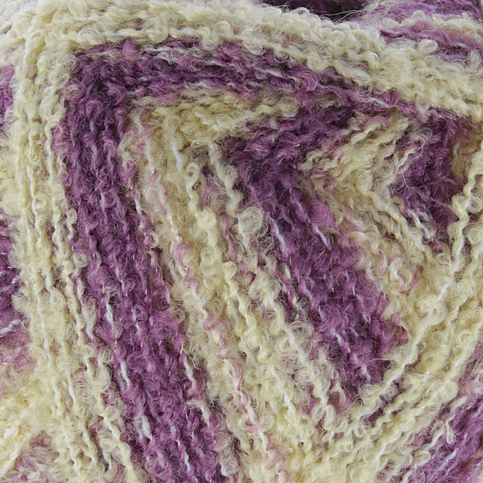 Пряжа букле "Супер фантазийная" 50% шерсть, 48% акрил, 2% полиамид 830м/360гр (771)