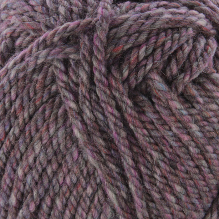 Пряжа "Сувенирная" 50% акрил, 50% шерсть 160м/200гр (333-Черничное морож)