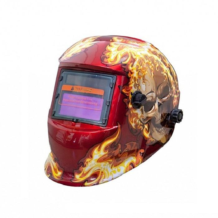 Маска сварщика REDBO RB-6000-21 хамелеон, 13 DIN солнечная батарея