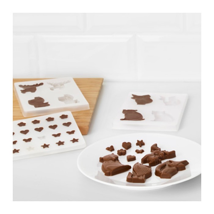 Формочки для шоколада, различные формы БАКГЛАД