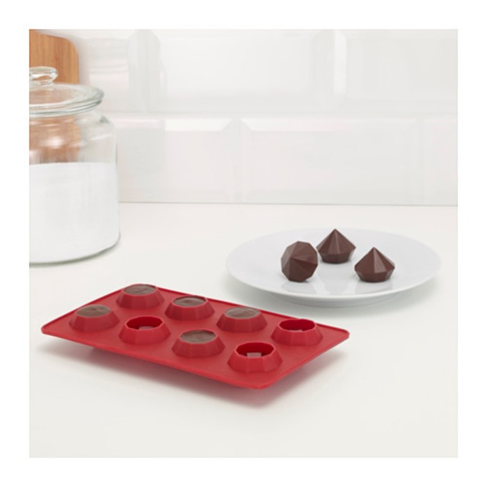 Форма, силикон красный БАКГЛАД